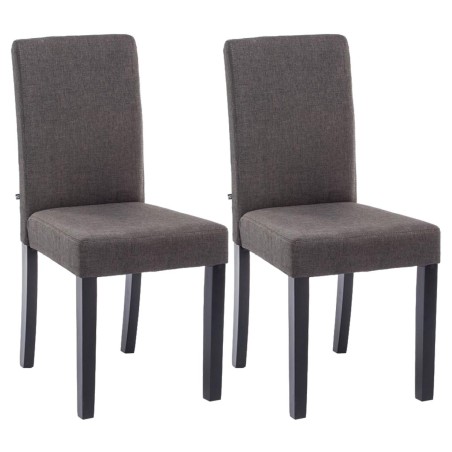 Chaises Hampstead — Tissu · Gris foncé
