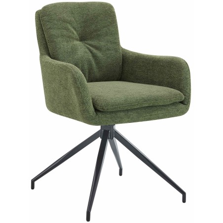 Chaise Islington — Tissu · Vert