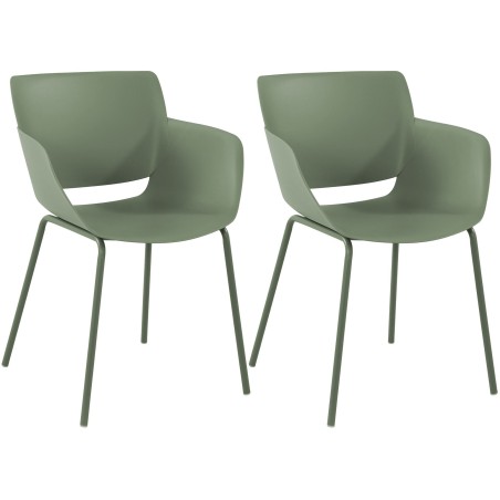 Chaises Stratford — Plastique · Olive