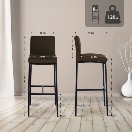 Tabouret de bar Wapping