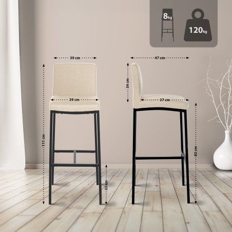 Tabouret de bar Wapping