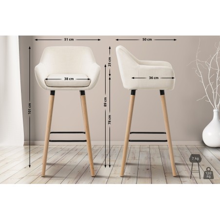 Tabouret de bar Deptford