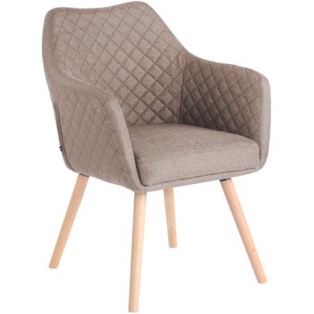 Chaise Farringdon — Tissu · Taupe