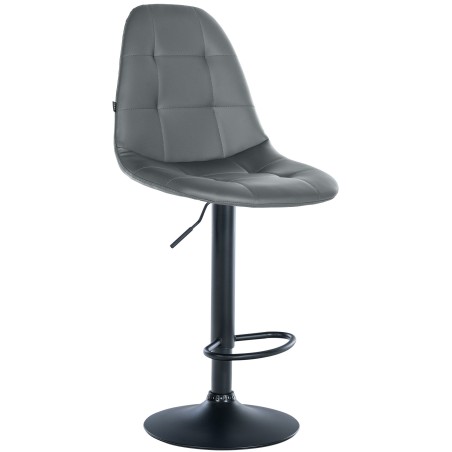 Tabouret de bar Aldgate — Similicuir · Gris