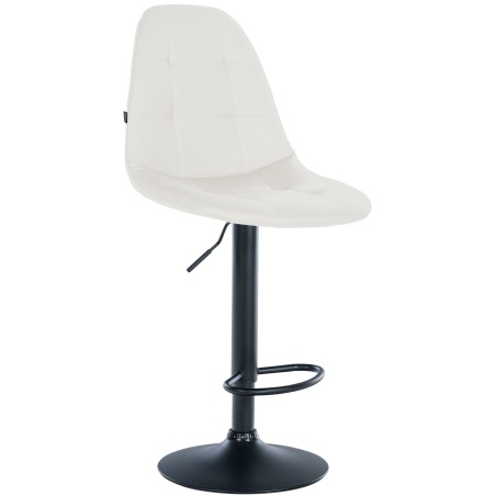 Tabouret de bar Aldgate — Similicuir · Blanc