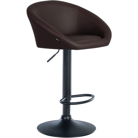 Tabouret de bar Vauxhall — Similicuir · Marron