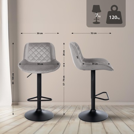 Tabourets de bar Beaver