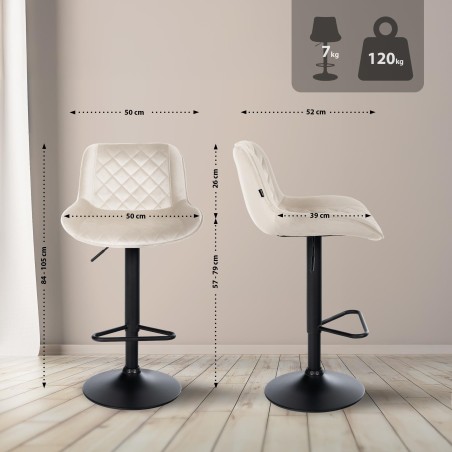 Tabourets de bar Beaver