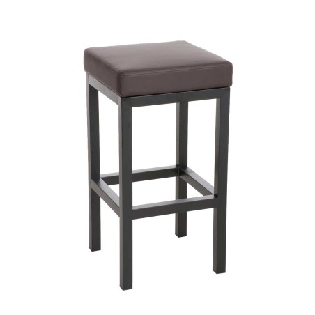 Tabouret de bar Rector — Similicuir · Marron
