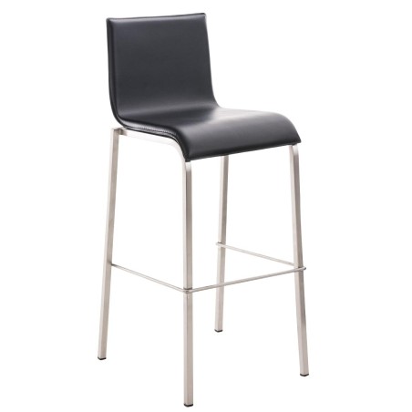 Tabouret de bar Cannon — Similicuir · Noir
