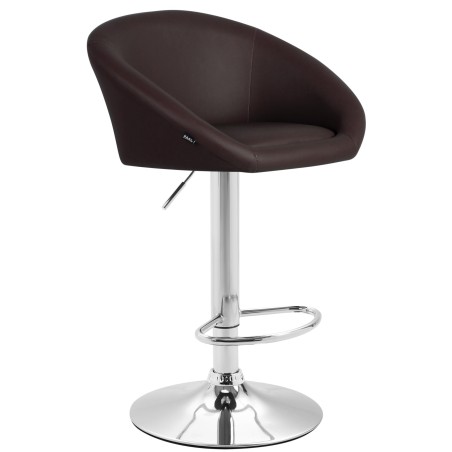 Tabouret de bar Moorgate — Similicuir · Marron