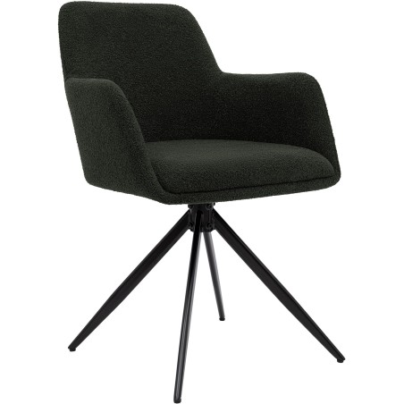 Chaise Jermyn — Tissu · Vert
