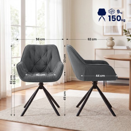 Chaise Curzon