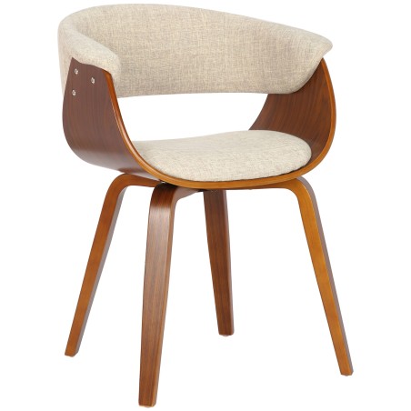 Chaise Albemarle — Tissu · Crème
