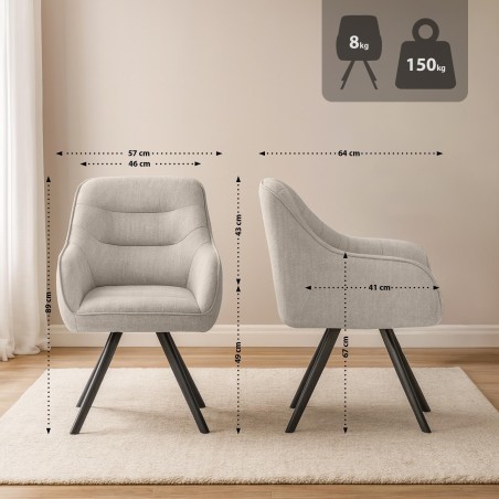 Chaise Burlington