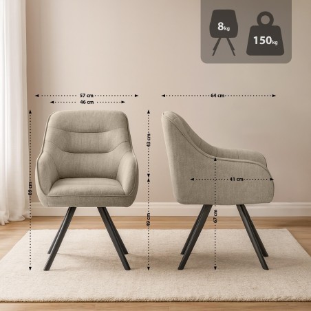 Chaise Burlington
