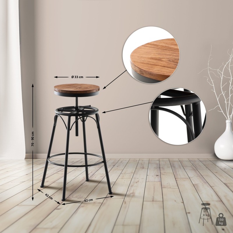Tabouret de bar Bethnal