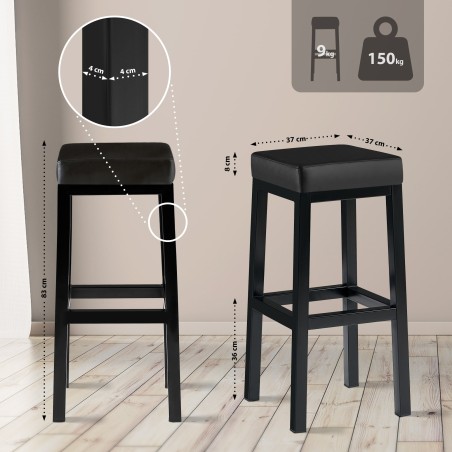 Tabouret de bar Rector 83