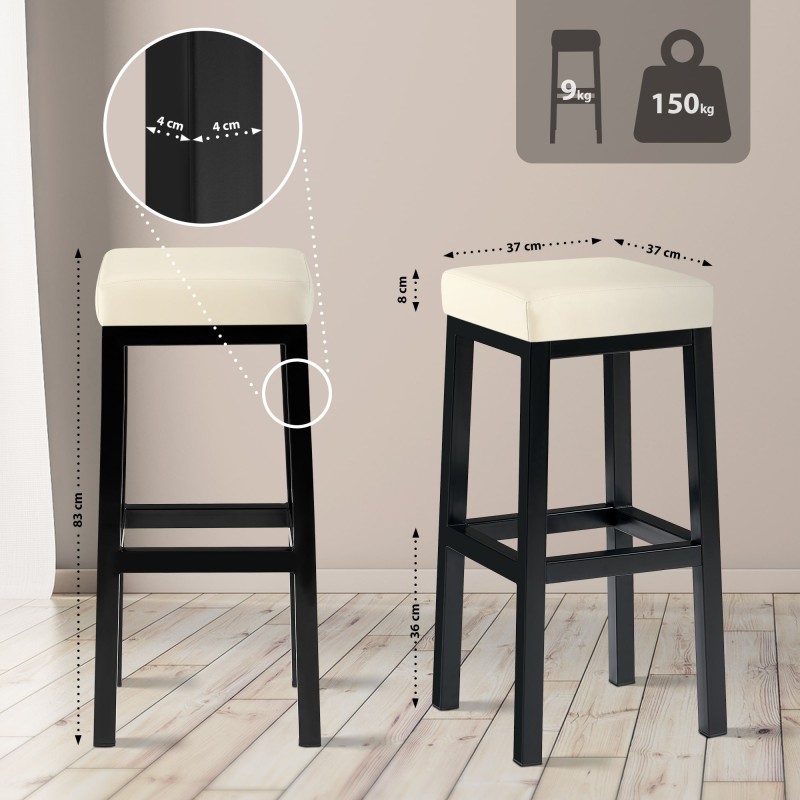 Tabouret de bar Rector 83