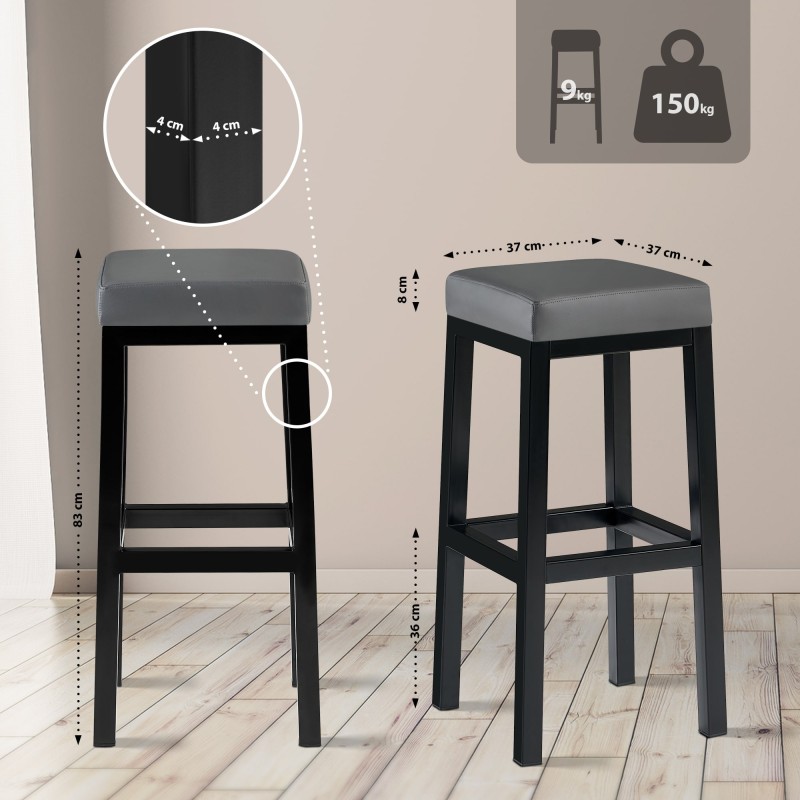 Tabouret de bar Rector 83