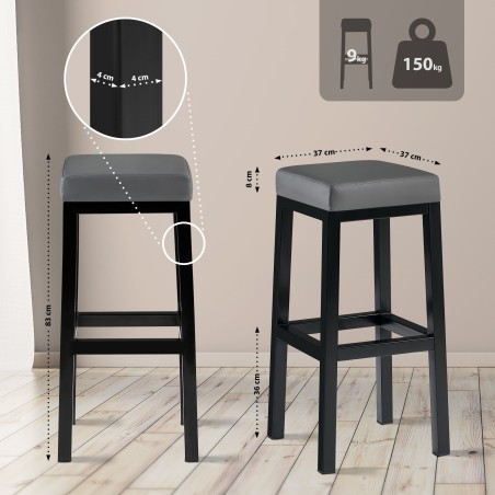 Tabouret de bar Rector 83