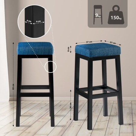 Tabouret de bar Rector 83