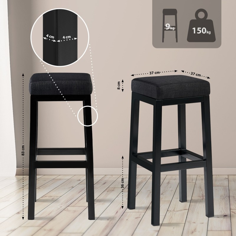 Tabouret de bar Rector 83