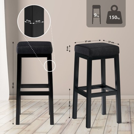 Tabouret de bar Rector 83