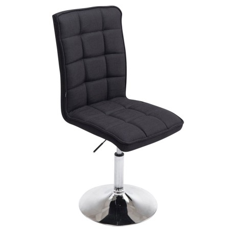 Chaise Clifford — Tissu · Noir
