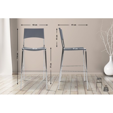 Tabouret de bar Temple