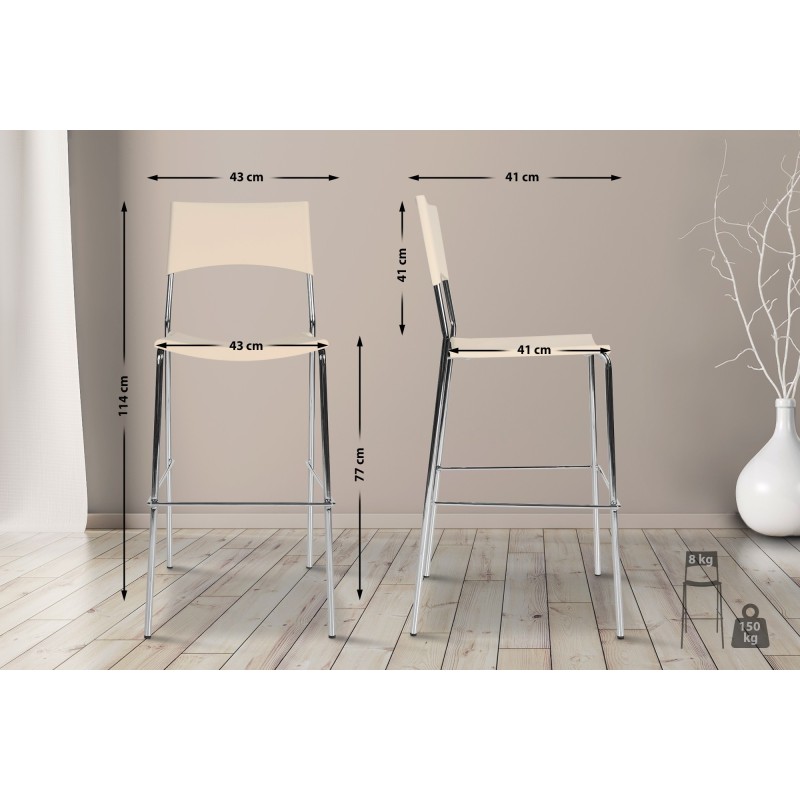 Tabouret de bar Temple