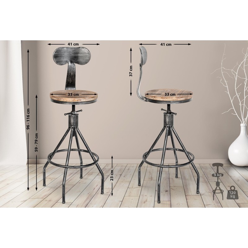Tabouret de bar Borough