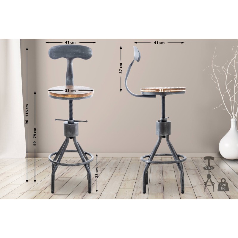 Tabouret de bar Borough