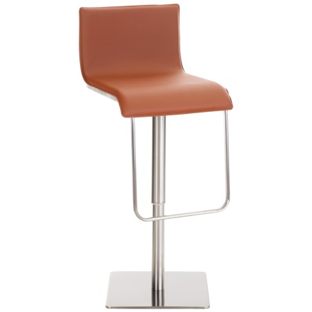 Tabouret de bar Camberwell — Similicuir · Marron clair