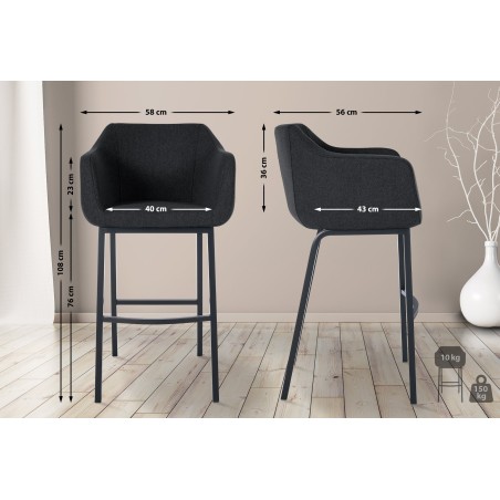 Tabouret de bar Lewisham