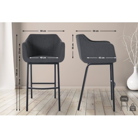Tabouret de bar Lewisham