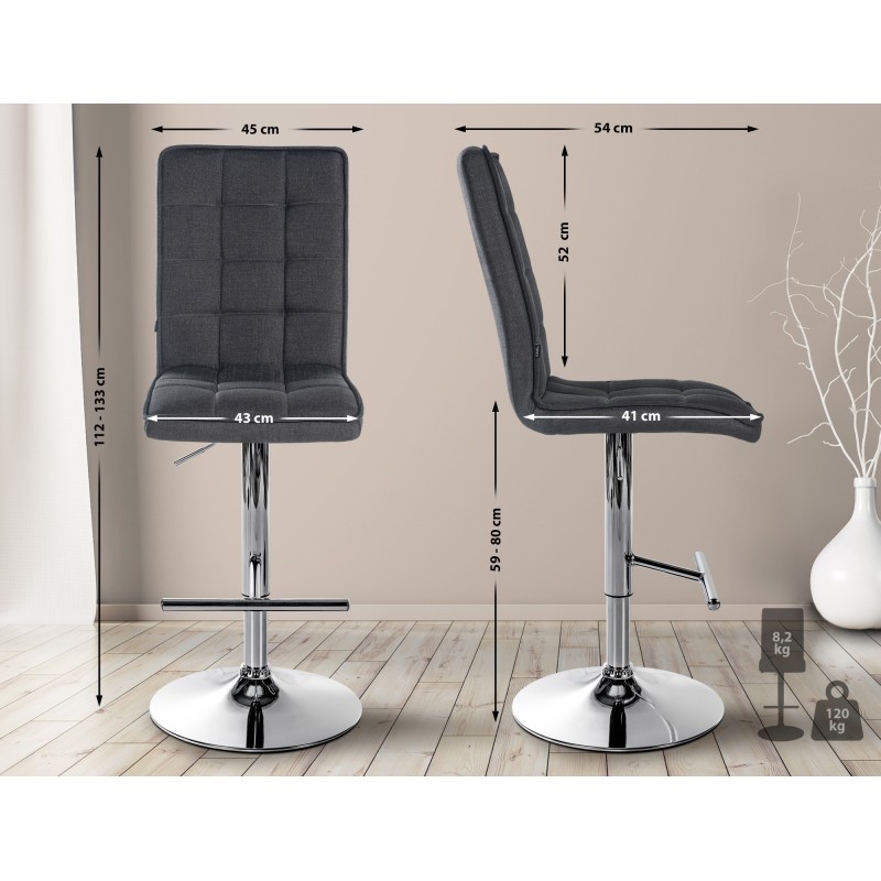 Tabouret de bar Clifford