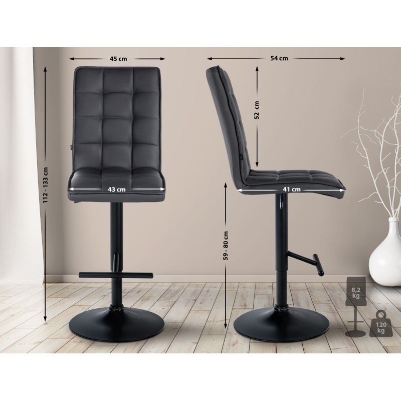 Tabouret de bar Clifford