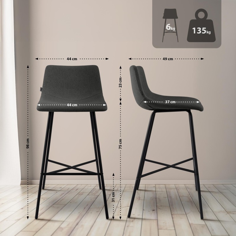 Tabouret de bar Clapton