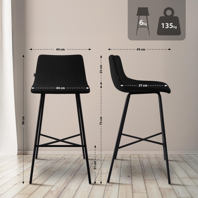 Tabouret de bar Clapton