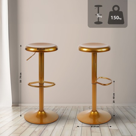 Tabourets de bar Bunhill