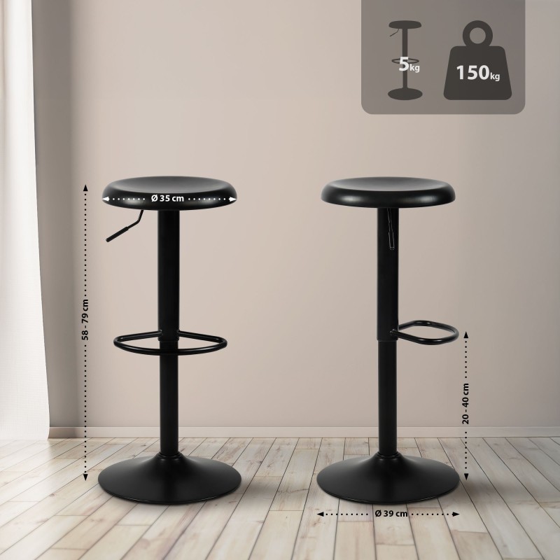 Tabourets de bar Bunhill