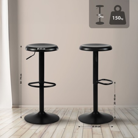 Tabourets de bar Bunhill