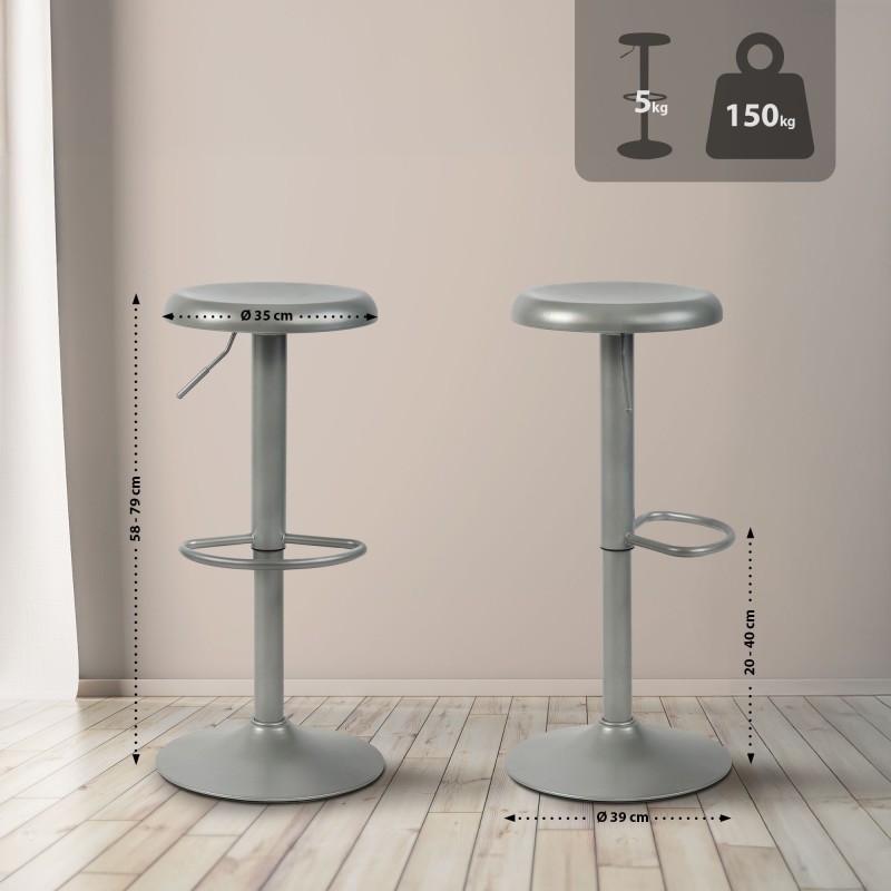 Tabourets de bar Bunhill