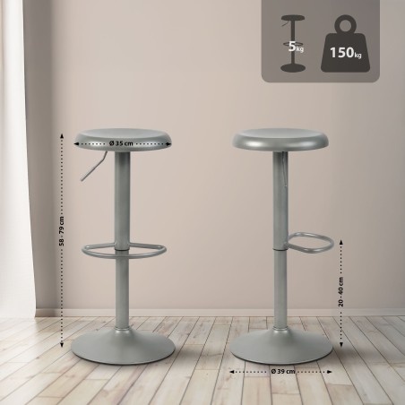 Tabourets de bar Bunhill