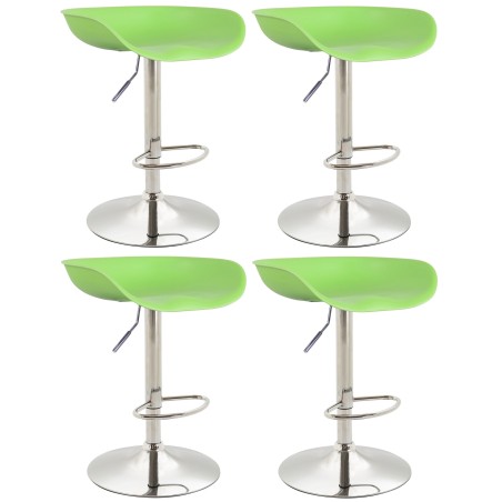 Tabourets de bar Ealing — Plastique · Vert