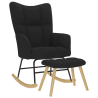 Fauteuil à bascule Verneuil tissu