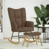 Fauteuil à bascule Verneuil tissu