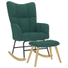 Fauteuil à bascule Verneuil tissu