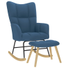 Fauteuil à bascule Verneuil tissu